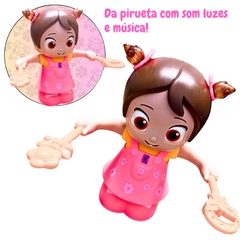 Brinquedo Infantil Boneca Da Pirueta Com Luzes, Som E Música na internet