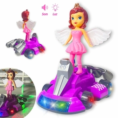 Brinquedo Infantil Boneca Musical Princesa Anjo C/ Luz e Som - comprar online