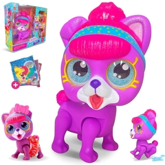 Brinquedo Infantil Pet Faz Xixi, Com Acessórios Surpresa - SB COMPANY