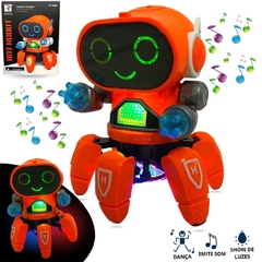 Brinquedo Robô Aranha Patas Som Luzes E Movimento (RoboAranhaPatas) na internet