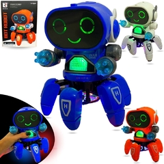 Brinquedo Robô Aranha Patas Som Luzes E Movimento (RoboAranhaPatas) - comprar online