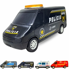 Carrinho De Brinquedo Bombeiro Resgate Polícia Ambulância - comprar online