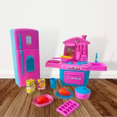 Cozinha Infantil, Fogão De Brinquedo, Kit Panelinhas (Completo)