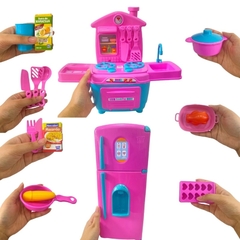 Cozinha Infantil, Fogão De Brinquedo, Kit Panelinhas (Completo)