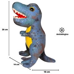 Dinossauro Tiranossauro Rex De Pelúcia Macio Antialérgico