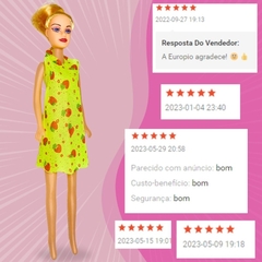 Kit 3 Bonecas Brinquedo Para Meninas - comprar online