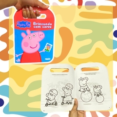 Livro Didático Infantil, Brincando C/ Cores Para Colorir - comprar online