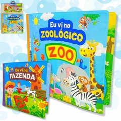 Livro Educativo Hora Do Banho Bebê Brinquedo Impermeável