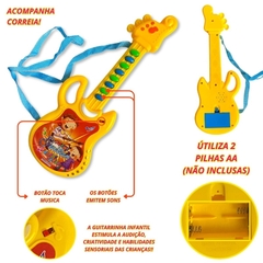 Mini Guitarra Musical Brinquedo Infantil Guitarrinha C/ Som