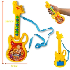 Mini Guitarra Musical Brinquedo Infantil Guitarrinha C/ Som