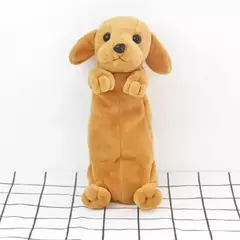 Husky cachorro brinquedo de pelúcia pelúcia boneca brinquedos caso lápis filh - loja online