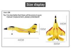 Avião de Combate C/ Controle remoto para Crianças - SB COMPANY