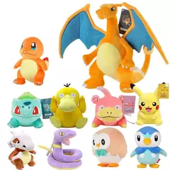 Pokemon Boneca de Pelúcia C/ Personagens