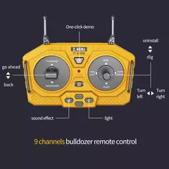 Escavadeira Dumper, Controle de Rádio