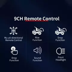 Escavadeira Dumper, Controle de Rádio - comprar online