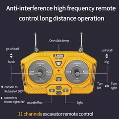 Escavadeira Dumper, Controle de Rádio - comprar online