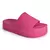 Chinelo Feminino Slide Nuvem Liso Plataforma