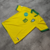 Camiseta Brasil Ronaldinho 10 retro titular