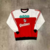 Buzo River retro Quilmes rojo y blanco