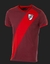 Remera River oficial de juego bordo