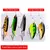 Imagem do Conjunto de 5 Iscas de Pesca: Crankbaits e Swimbaits Artificiais para Pesca de Fundo e Equipamento Minnow Popper