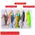 Conjunto de 5 Iscas de Pesca: Crankbaits e Swimbaits Artificiais para Pesca de Fundo e Equipamento Minnow Popper