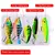 Conjunto de 5 Iscas de Pesca: Crankbaits e Swimbaits Artificiais para Pesca de Fundo e Equipamento Minnow Popper -  O FISGADOR