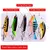 Imagem do Conjunto de 5 Iscas de Pesca: Crankbaits e Swimbaits Artificiais para Pesca de Fundo e Equipamento Minnow Popper