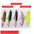 Conjunto de 5 Iscas de Pesca: Crankbaits e Swimbaits Artificiais para Pesca de Fundo e Equipamento Minnow Popper - comprar online