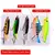 Conjunto de 5 Iscas de Pesca: Crankbaits e Swimbaits Artificiais para Pesca de Fundo e Equipamento Minnow Popper - loja online