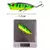 Isca de Pesca Plástica Dura: Topwater Popper Wobbler com Ganchos #6, 5 Cores (7cm, 12g, 1 Peça)