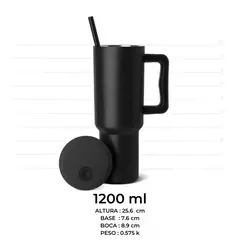 Vaso Termico Premium 1200 Ml Celeste Mul en internet