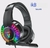 Headset com microfone, grandes regalos de ouvido, ouvindo a defesa do som