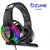 Bzumk-Wired USB Computer Gaming Headset com microfone, grandes regalos de ouvido