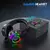 Bzumk-Wired USB Computer Gaming Headset com microfone, grandes regalos de ouvido na internet