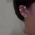 Toque de Borboleta: Earcuff com Cristais Elegantes - loja online