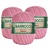 Barbante Barroco Maxcolor 3390 - Quartzo Rosa Círculo N6 400g 452mts - comprar online