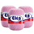 Barbante Cléa 1000m - 3526 - Rosa Candy Novelo 151g - comprar online