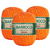 Barbante Barroco Maxcolor 4456 - Laranja Círculo N6 400g 452mts - comprar online