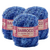 Barbante Barroco Decore 0530 - Pacífico Azul Luxo 180mts - 280g - comprar online