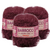 Barbante Barroco Decore 0610 - Ameixa Luxo 180mts - 280g - comprar online