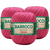 Pacote 3 unidade Novelo Barroco Maxcolor Círculo N6 400g 452mts