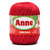 Brabante Linha Anne 3528 - Carmim Vermelho Circulo Novelo 500m Crochê Circulo