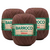 Pacote 3 unidade Novelo Barroco Maxcolor Círculo N6 400g 452mts