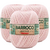 Barbante Maxcolor 200g Barroco 3346 - Suspiro Rosado Novelo Círculo N4 - comprar online