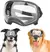 ATUBAN-Clear Dog Goggles, Proteção UV, Óculos ao ar livre à prova de vento, - comprar online