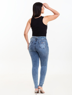 Calça Skinny Media C/ Cinto Febe-Jeans 1763147 - comprar online