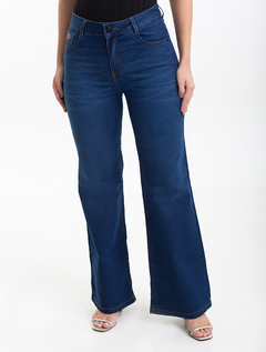 Calça Pantalona Escura Wide Leg Trentino-Jeans 1763217 - Atacado Handara