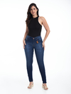 Calça Skinny Escura C Chaveiro Trentino-Jeans 1763249