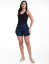 Short Hot Pant Escura Paraiso-Jeans 1763372